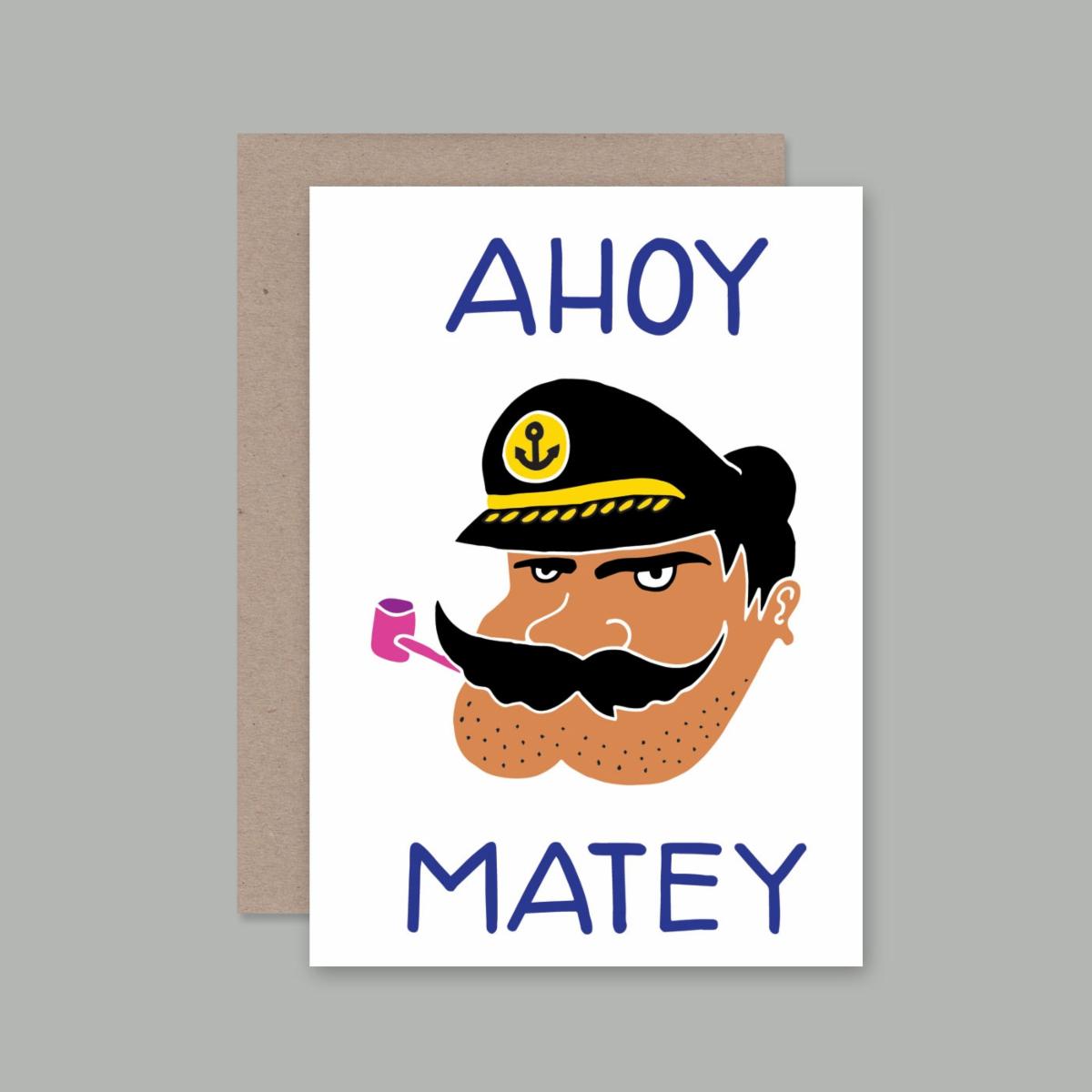 AHOY MATEY - CARD