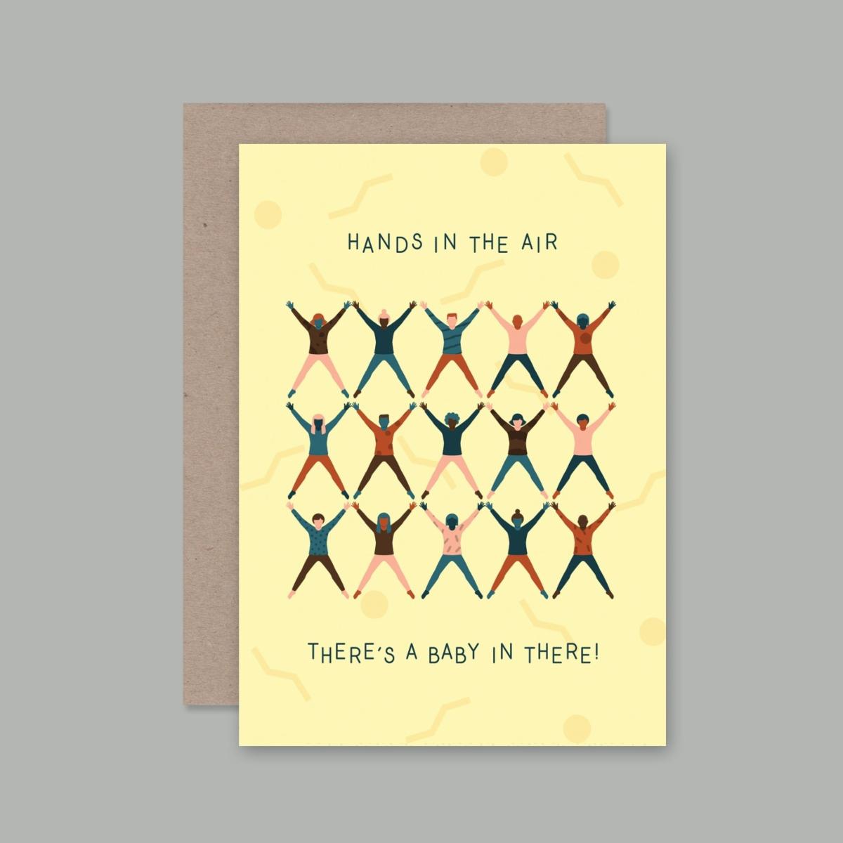 BABY IN THERE - CARD