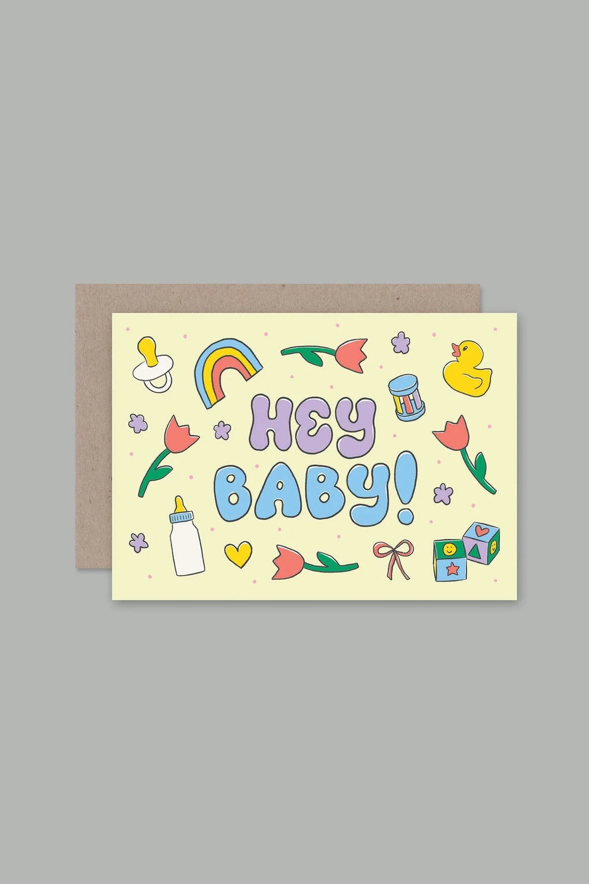 HEY BABY - CARD