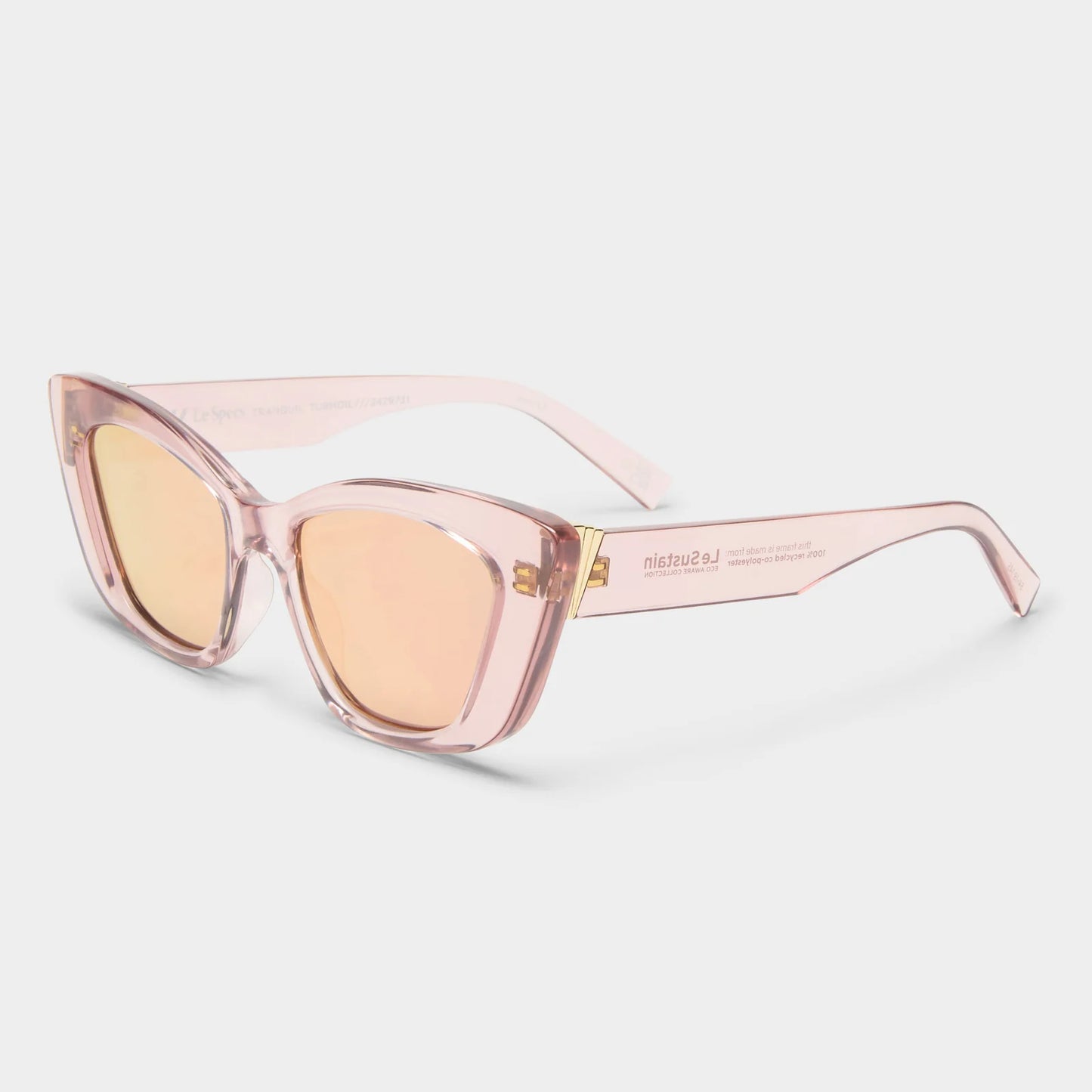 TRANQUIL TURMOIL SUNGLASSES (Rose Quartz)