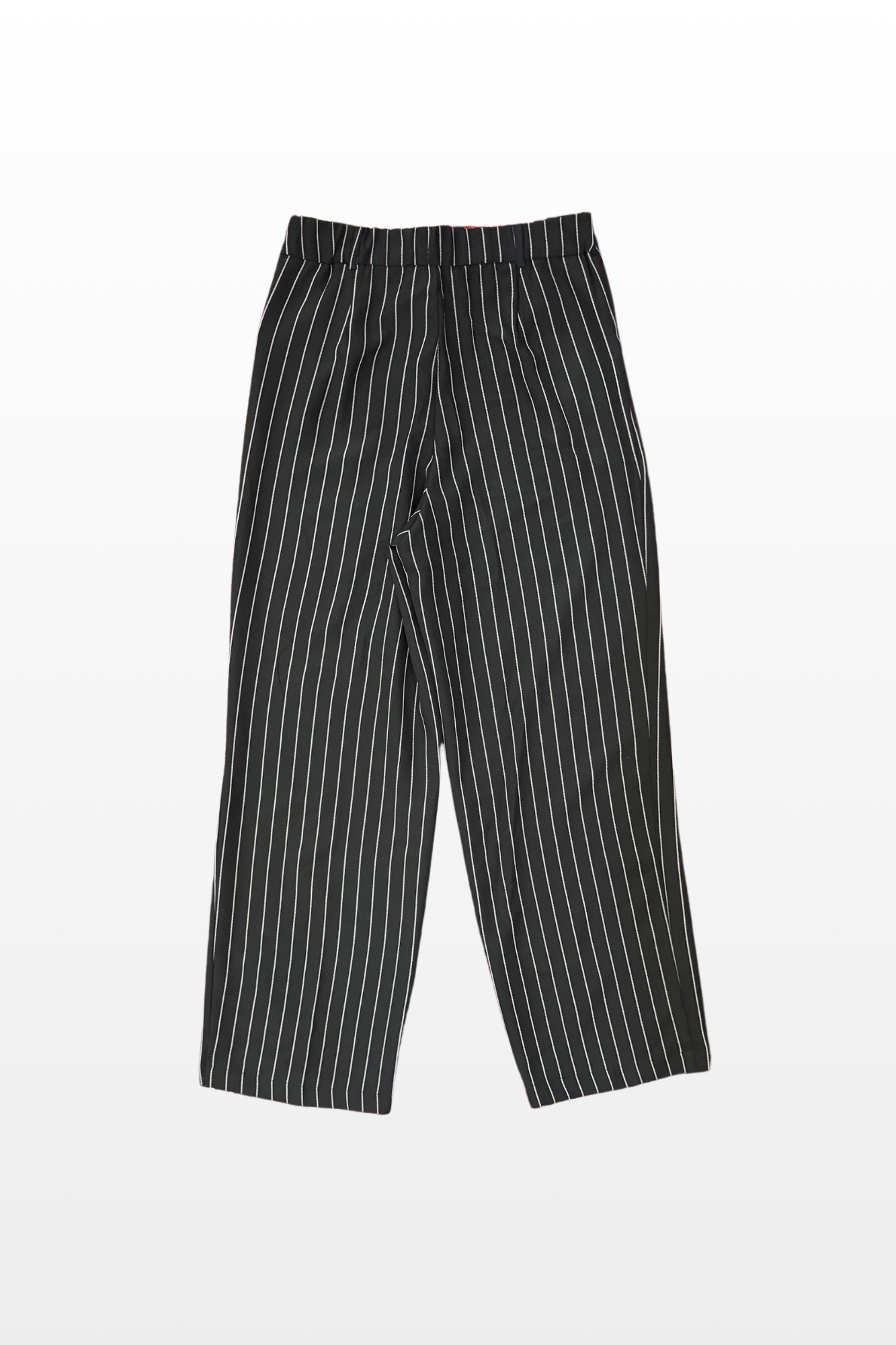 SOFIA PINSTRIPE CROP PANTS (Black)