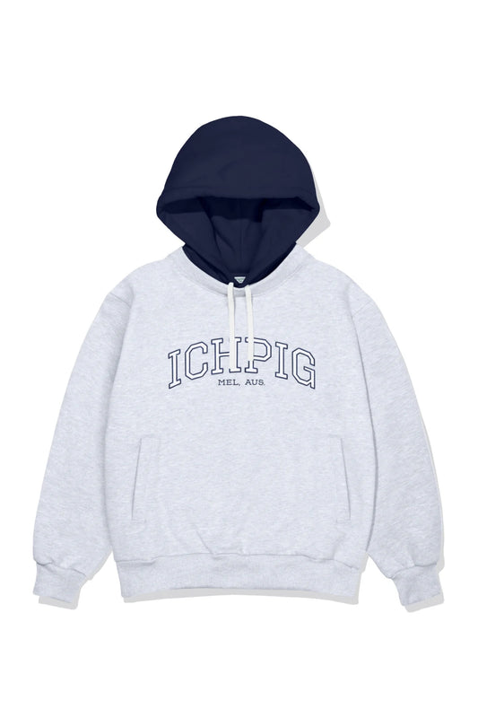 STADIUM HOOD CREW (White Marle)