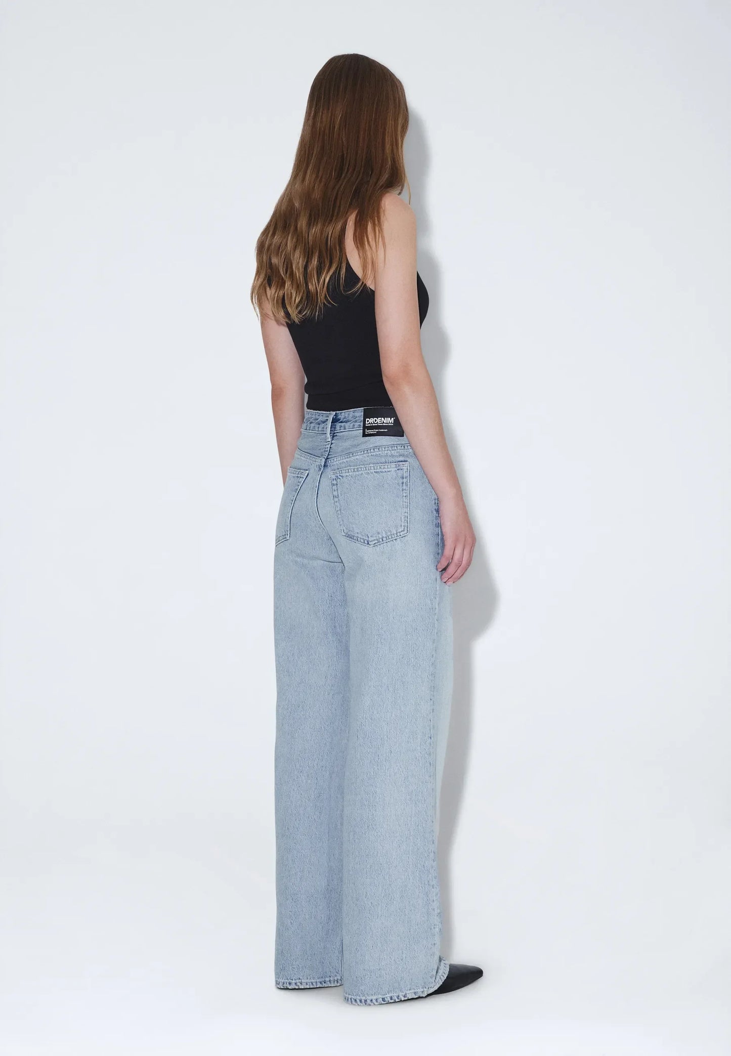 RHUE LOW WIDE JEANS (Drift Pale Used)