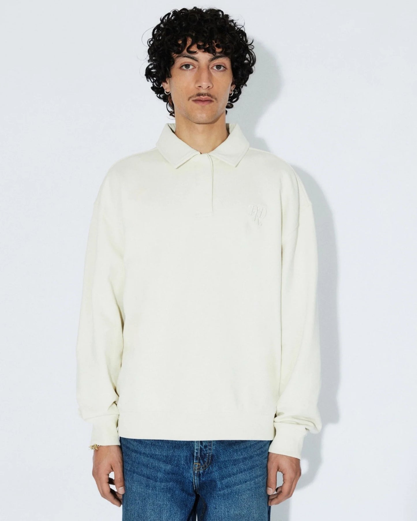 BRADY COLLAR SWEAT (Ecru)
