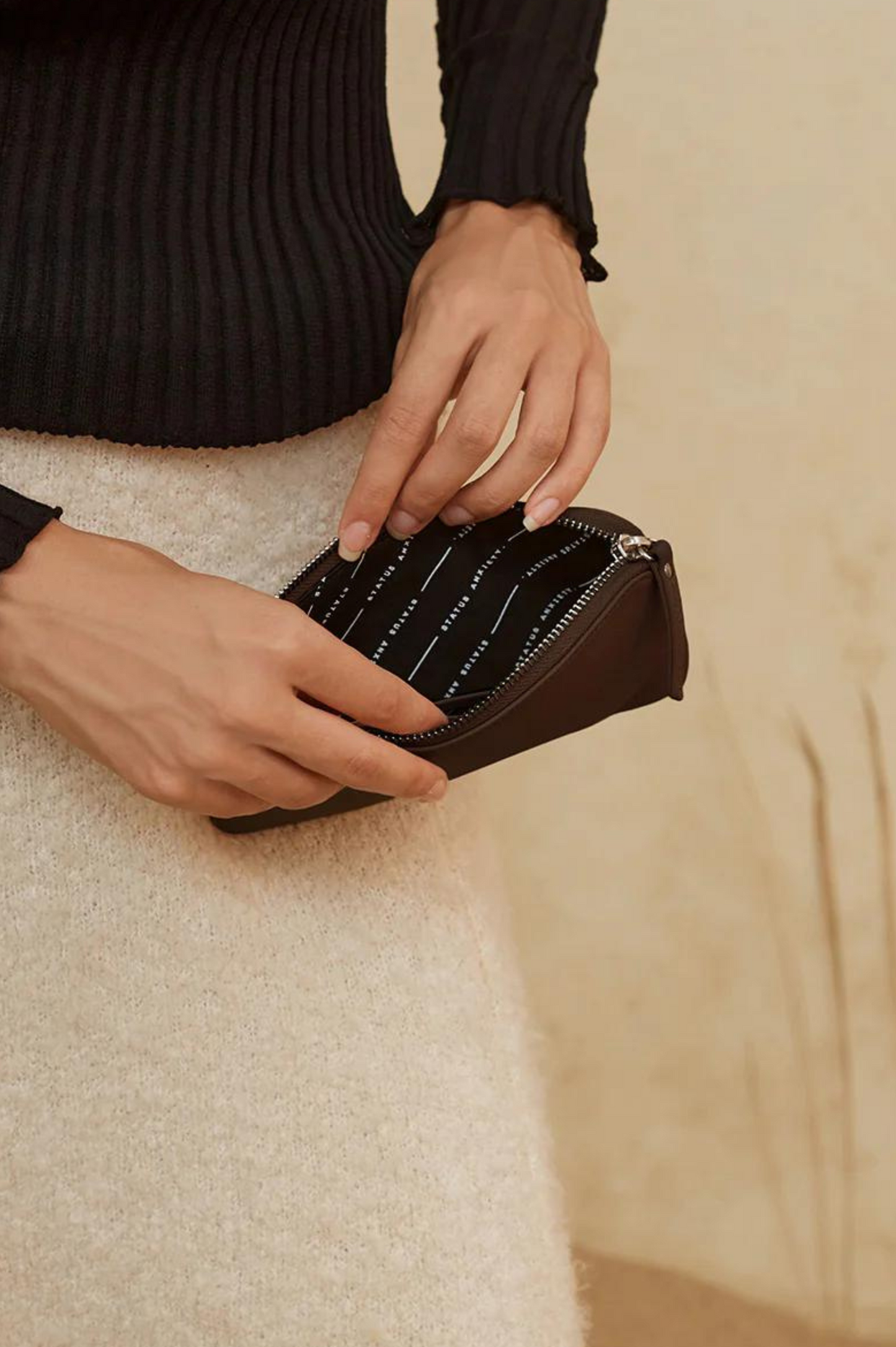 SMOKE AND MIRRORS WALLET (Cocoa)