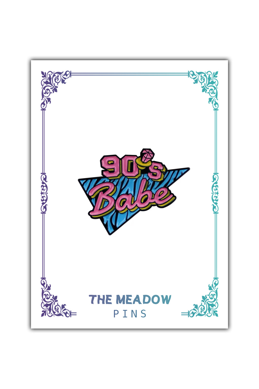 90'S BABE LAPEL PIN