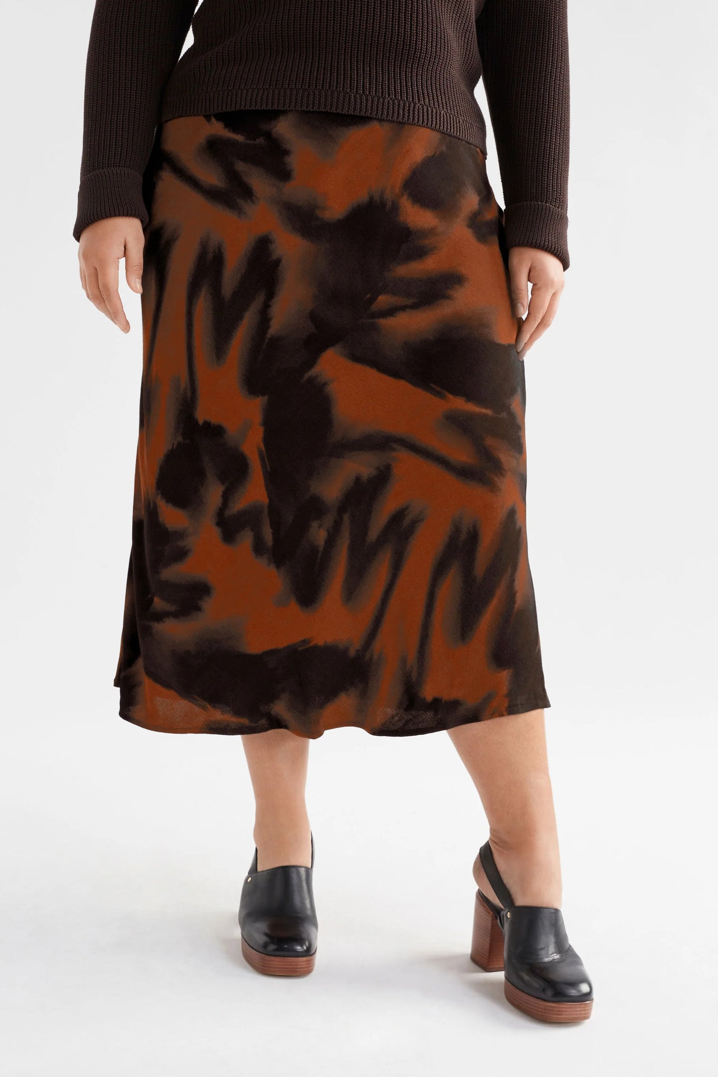 QUINN SKIRT (Tortoise Shell)