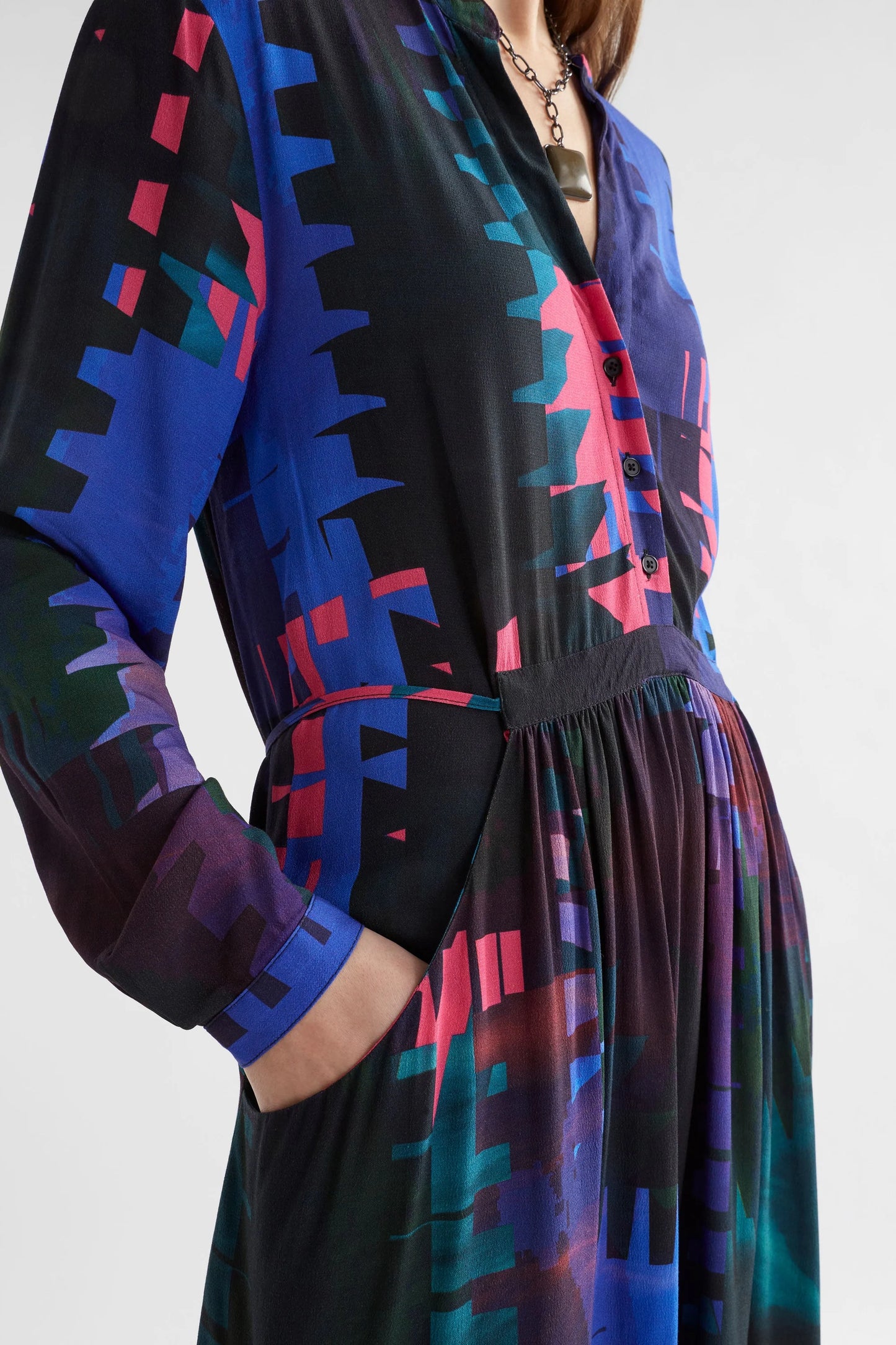 TERRASE DRESS (Loom Print)