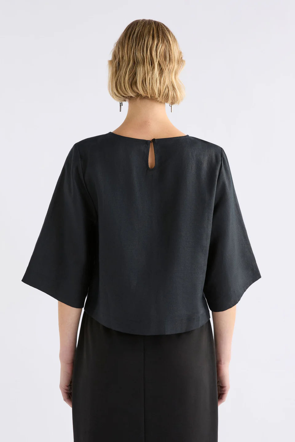 LLINEN TOP (Black)