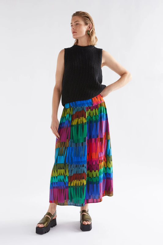 REVA SKIRT (Lind Dark Print)