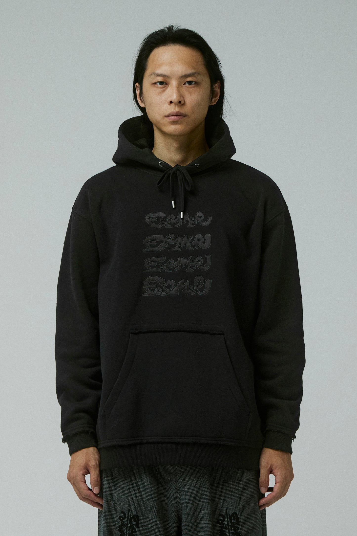 BETRAYER SATIN HOOD (Black)