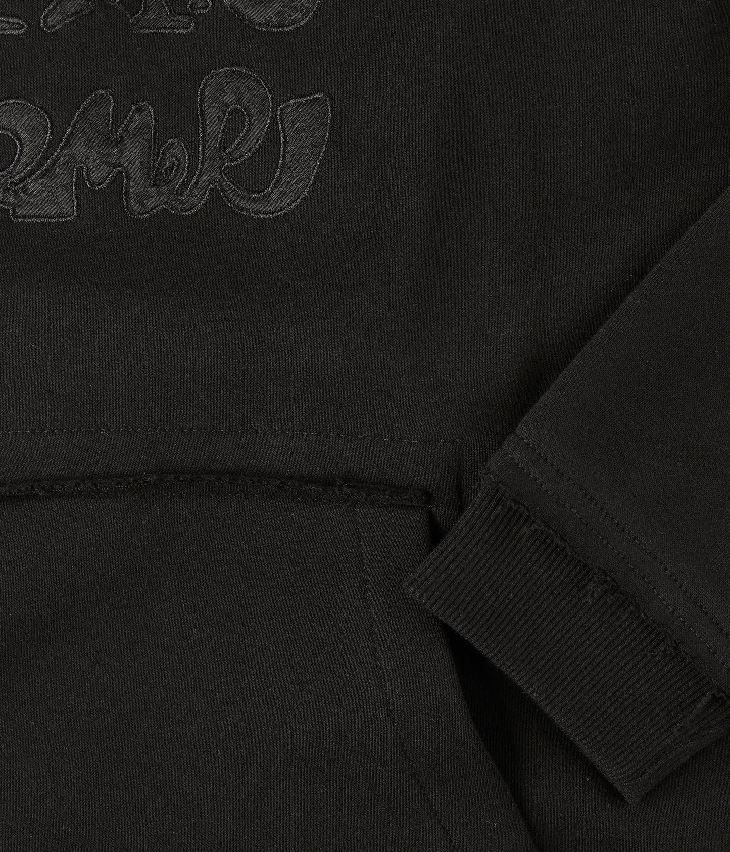 BETRAYER SATIN HOOD (Black)