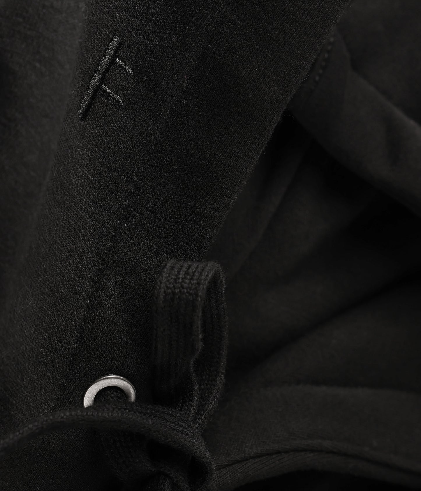 BETRAYER SATIN HOOD (Black)