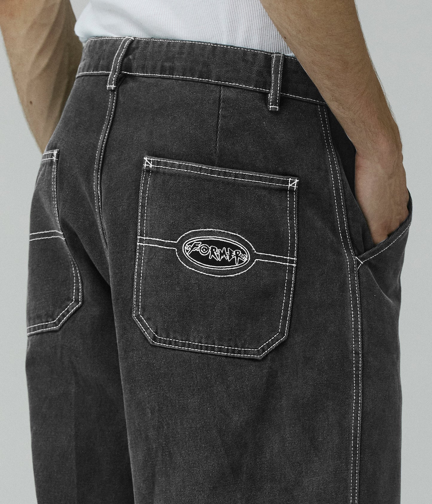 REYNOLDS FLATLINE JEANS (Wash Black)