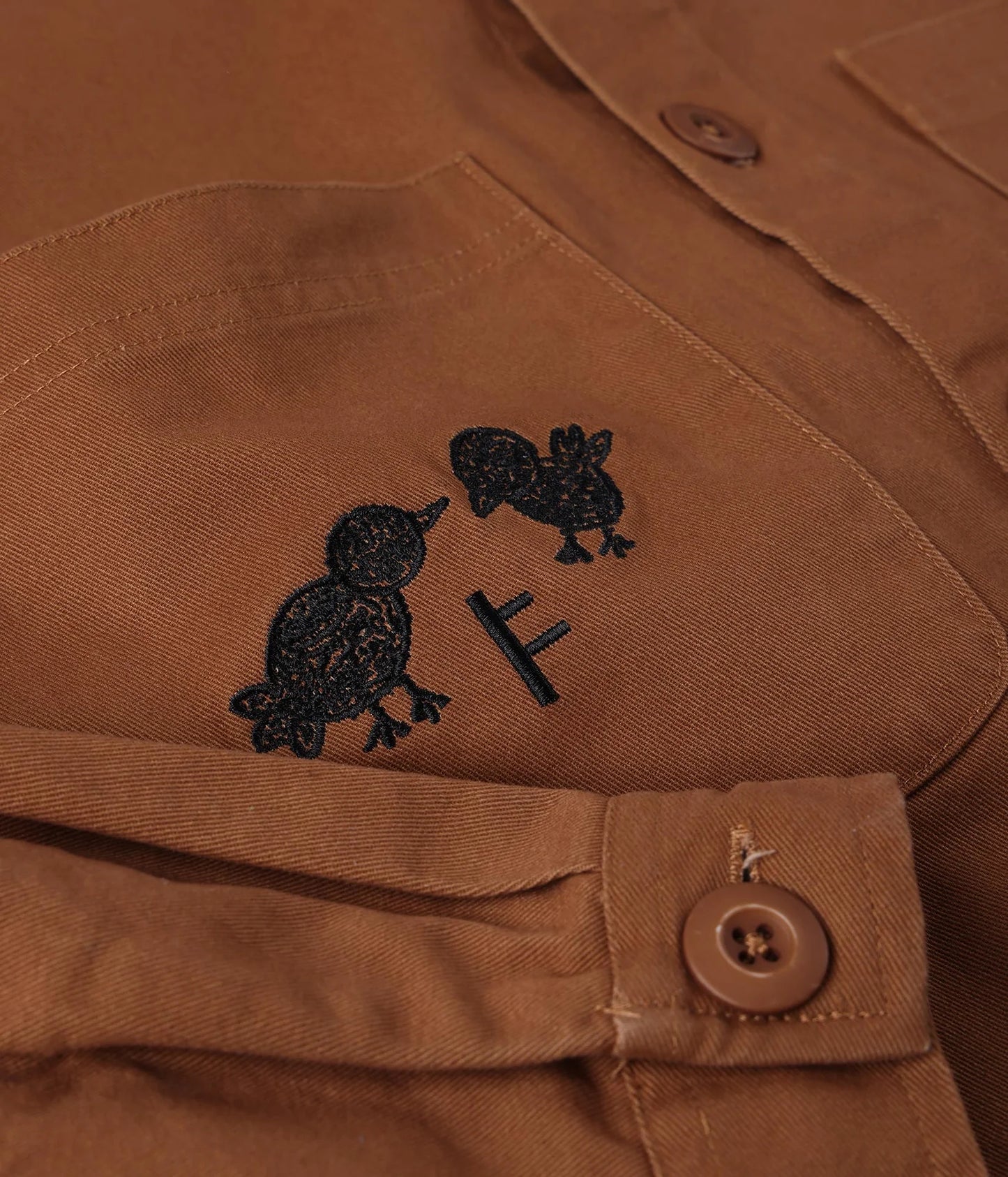 DXD REYNOLDS OVERSHIRT (Brown)