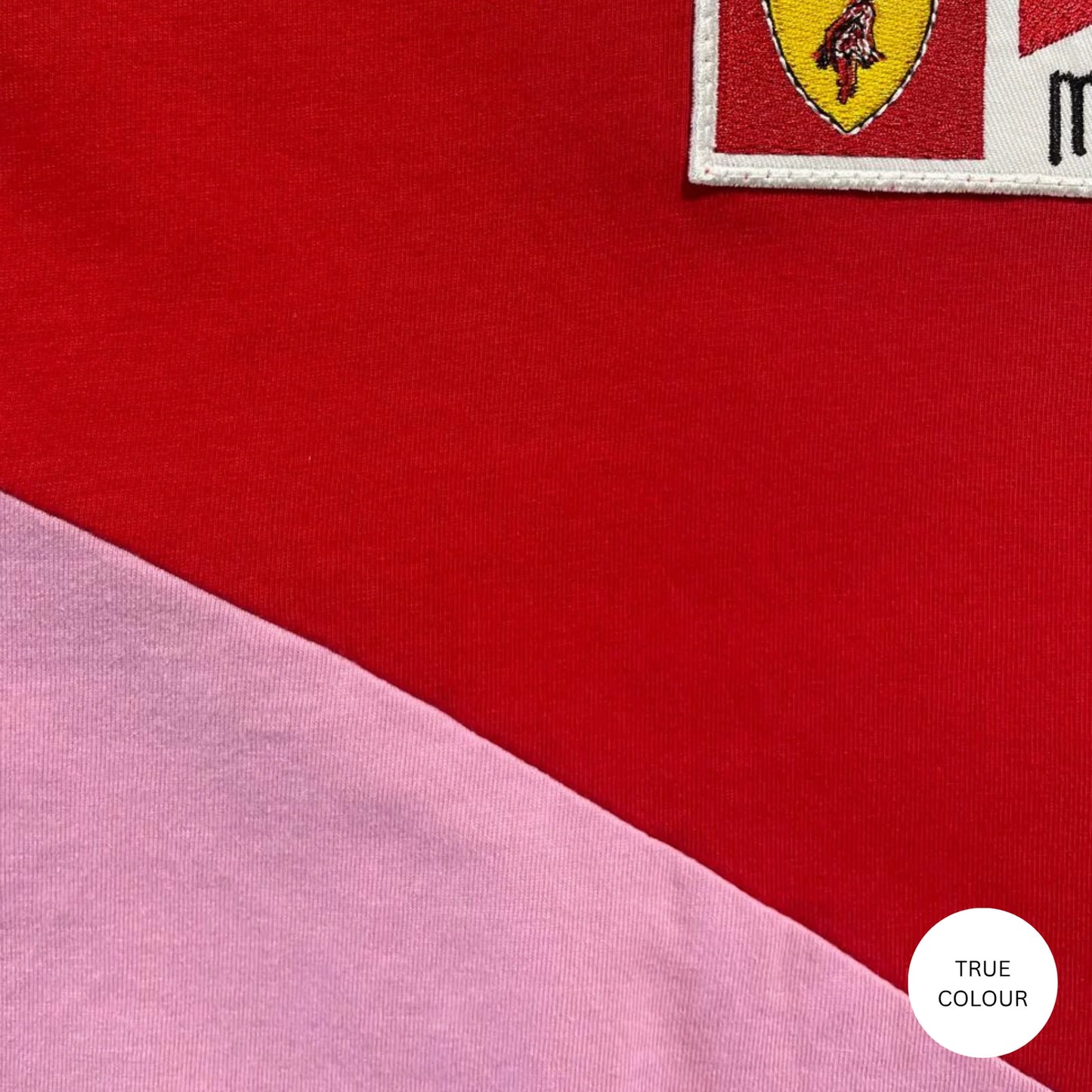 VERY OVERSIZE MERMAID RACING TEE (Pink/Red)