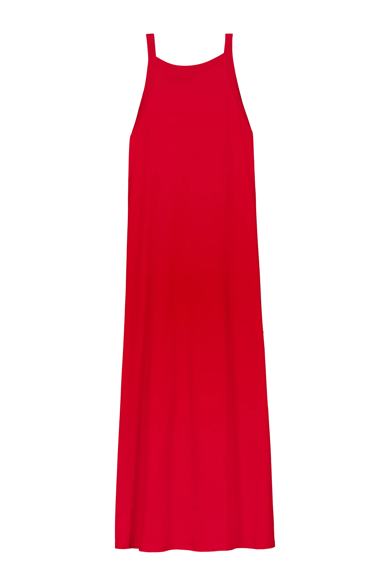 LOW BACK DRESS (Red)