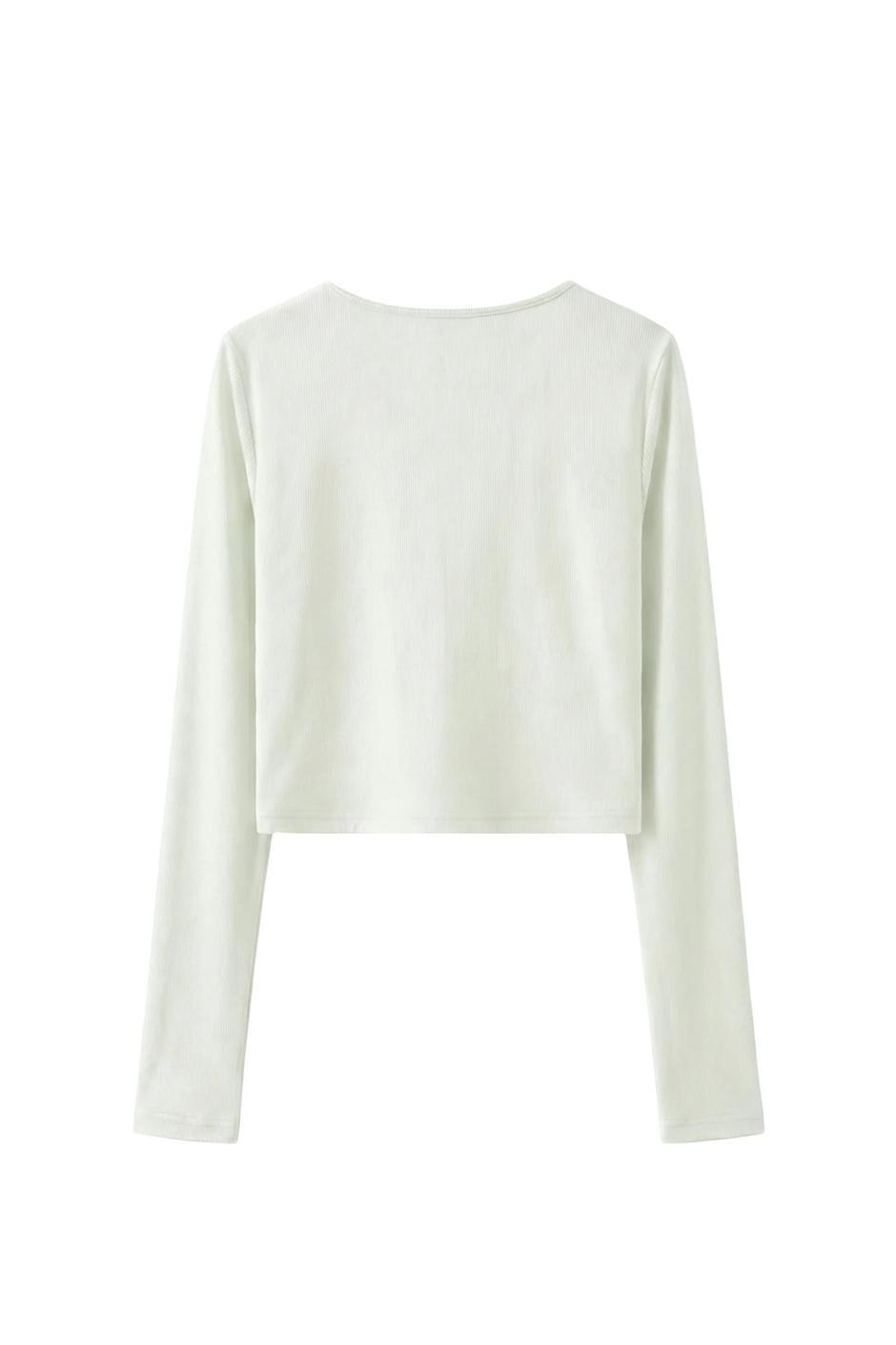 RUCHED LS TOP (Light Mint)