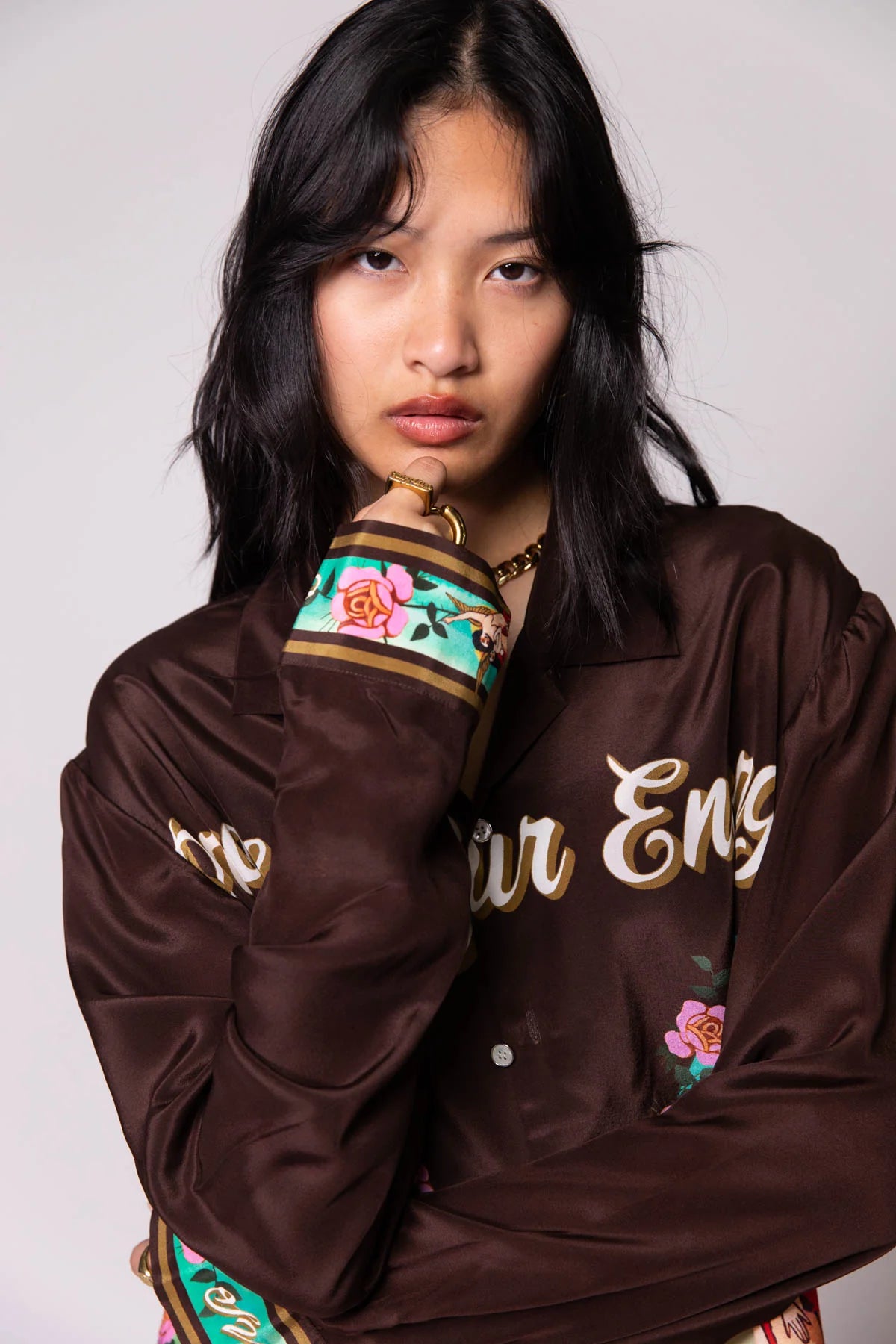 SILK MOCHA GUARDIAN ANGELS SHIRT