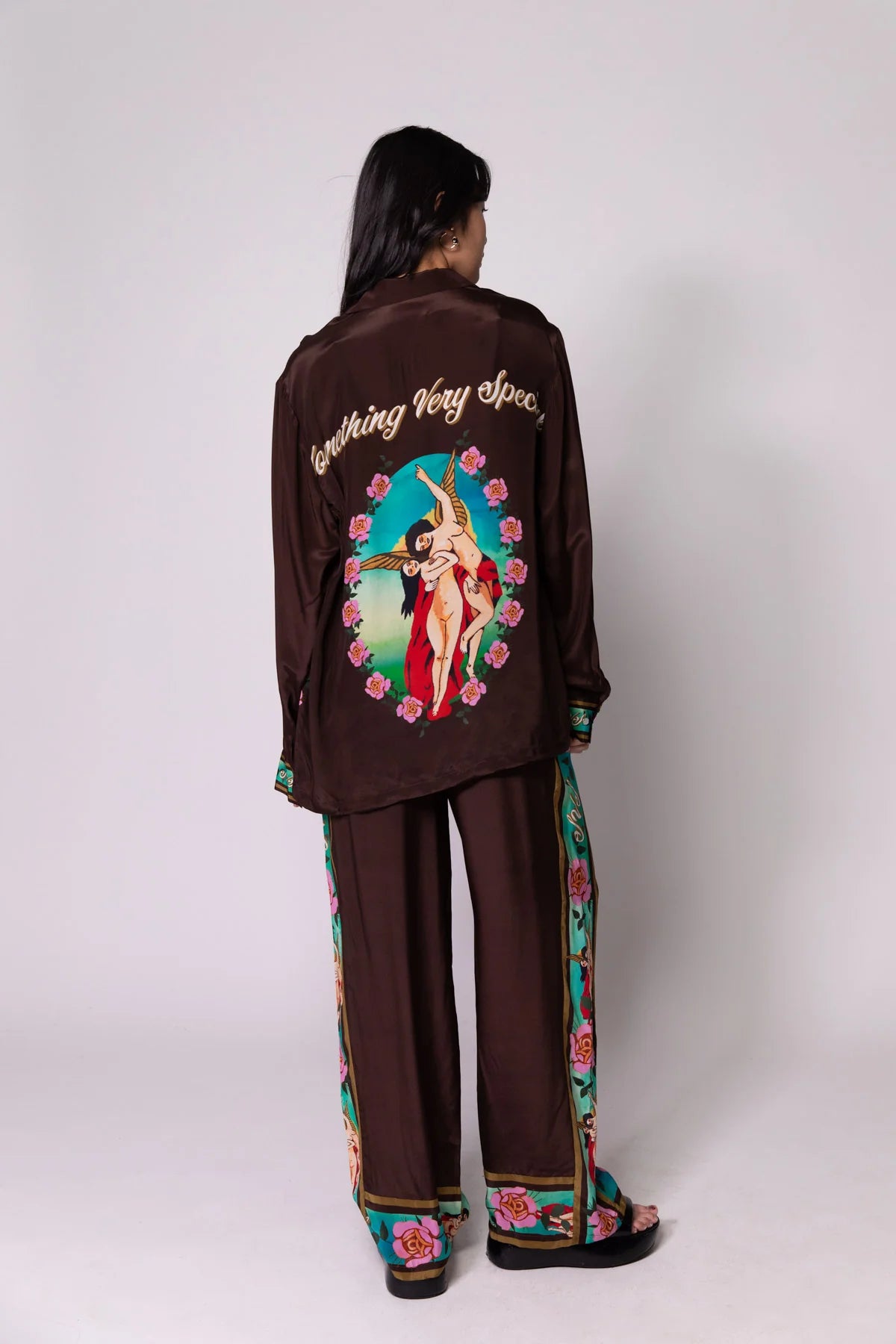 SILK MOCHA GUARDIAN ANGELS SHIRT