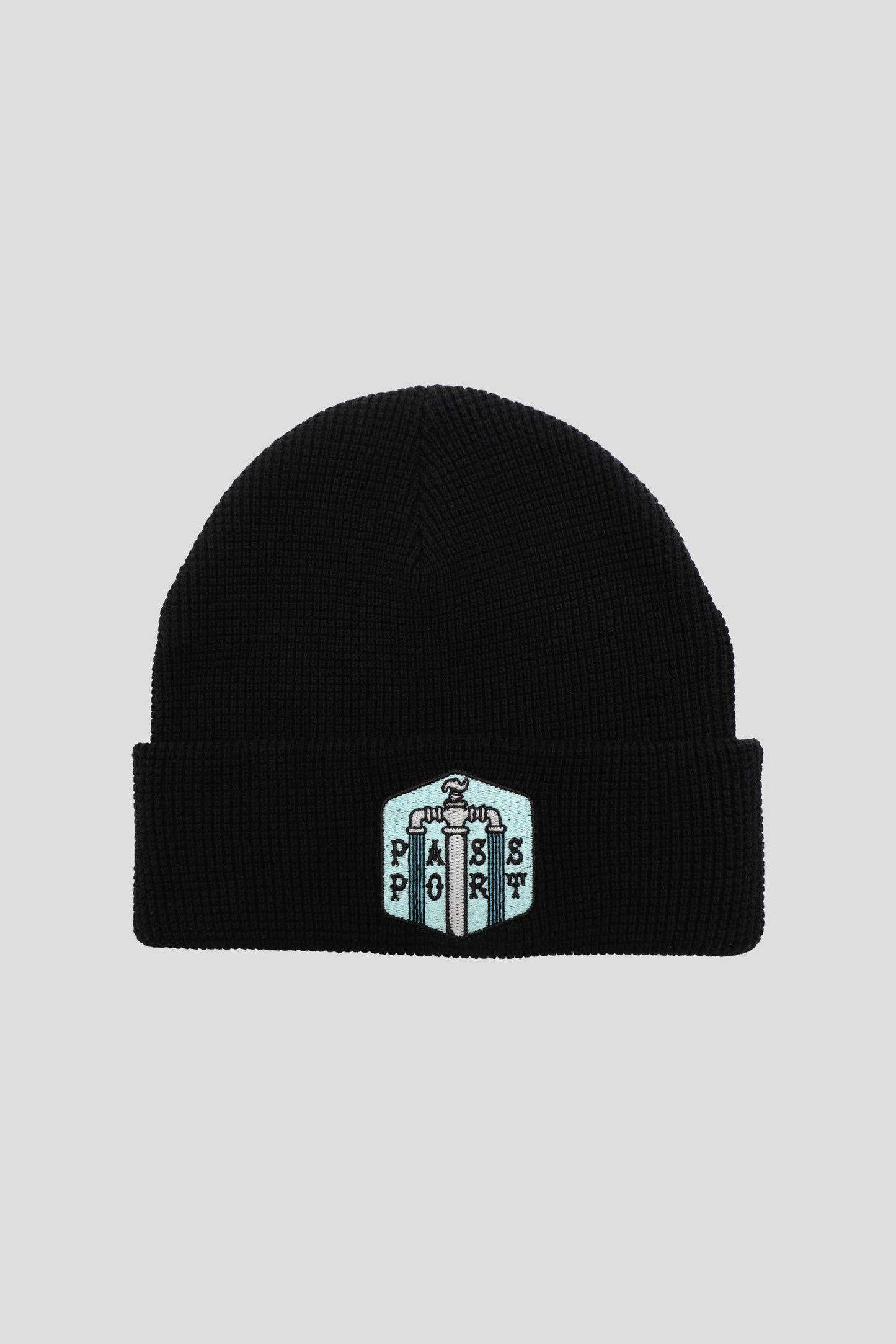 WATER SUPPLY WAFFLE BEANIE (Black)