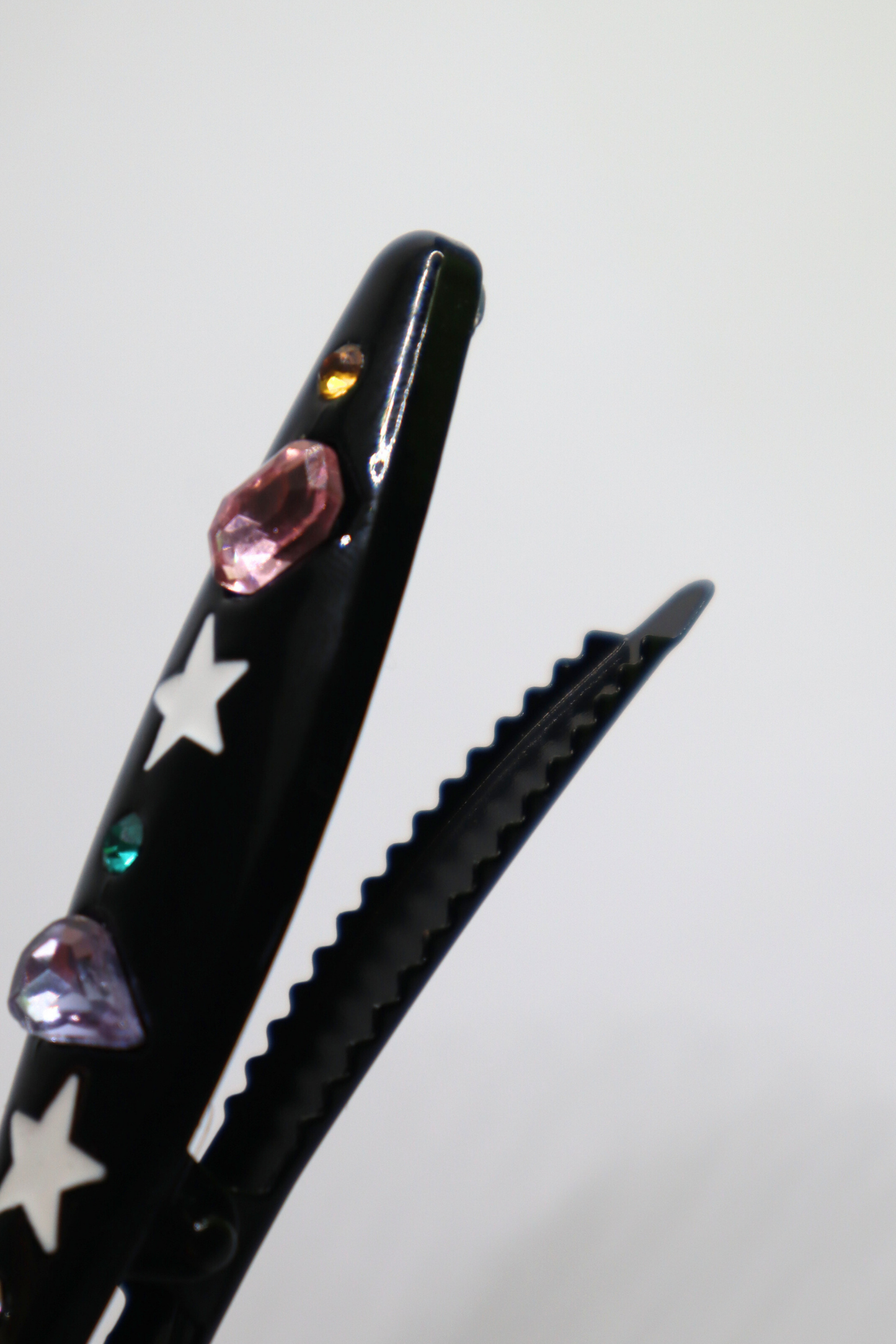 BEDAZZLE HAIR CLIP (Black)