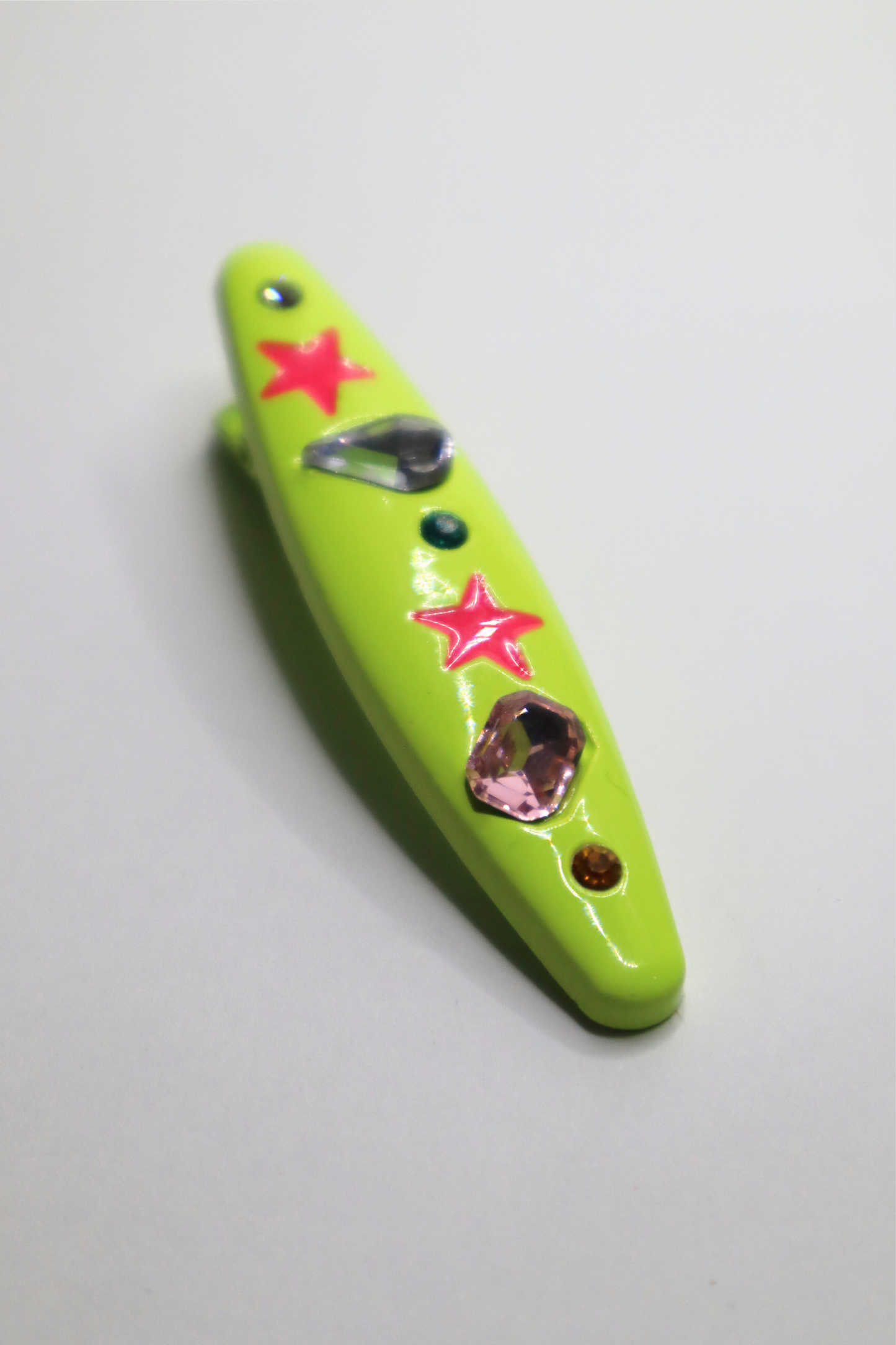 BEDAZZLE HAIR CLIP (Acid)
