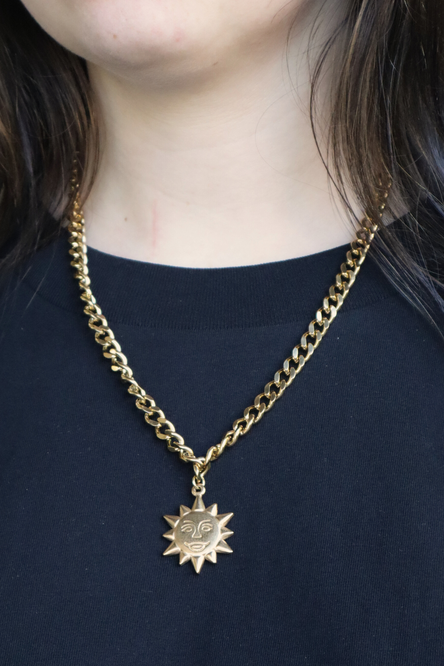 SUN GOLD NECKLACE