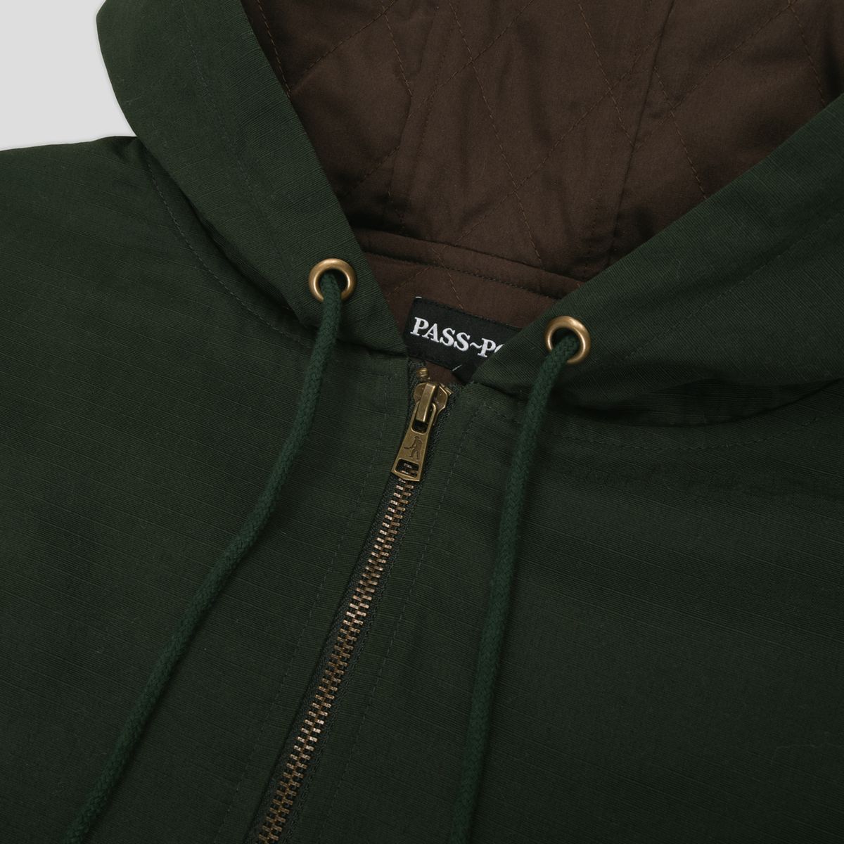 RIPSTOP DIGGERS CLUB ZIP JACKET (Dark Green)