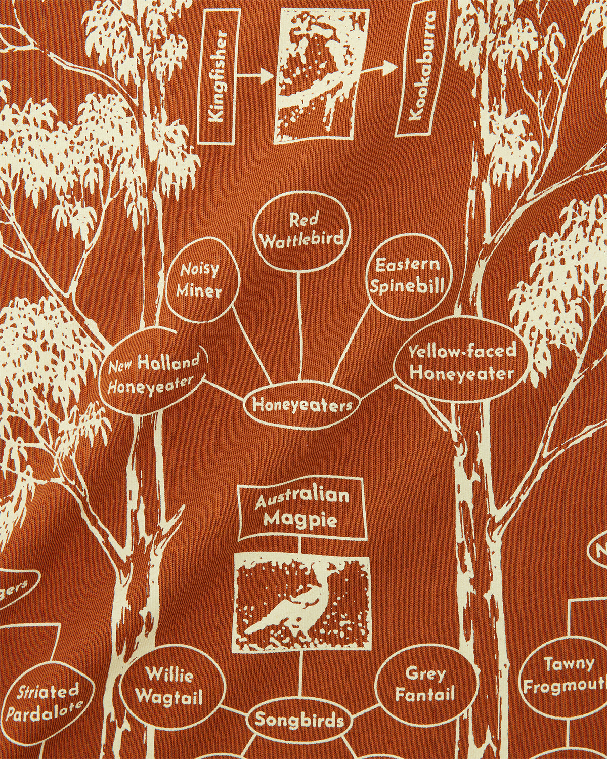 GUM TREE TEE (Rust)