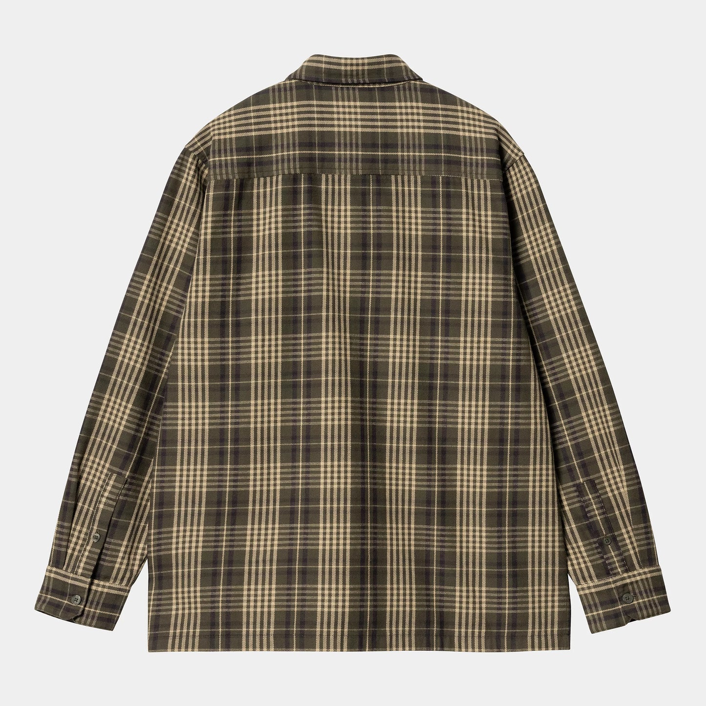 L/S MANDLIK SHIRT (Check/Office Green)
