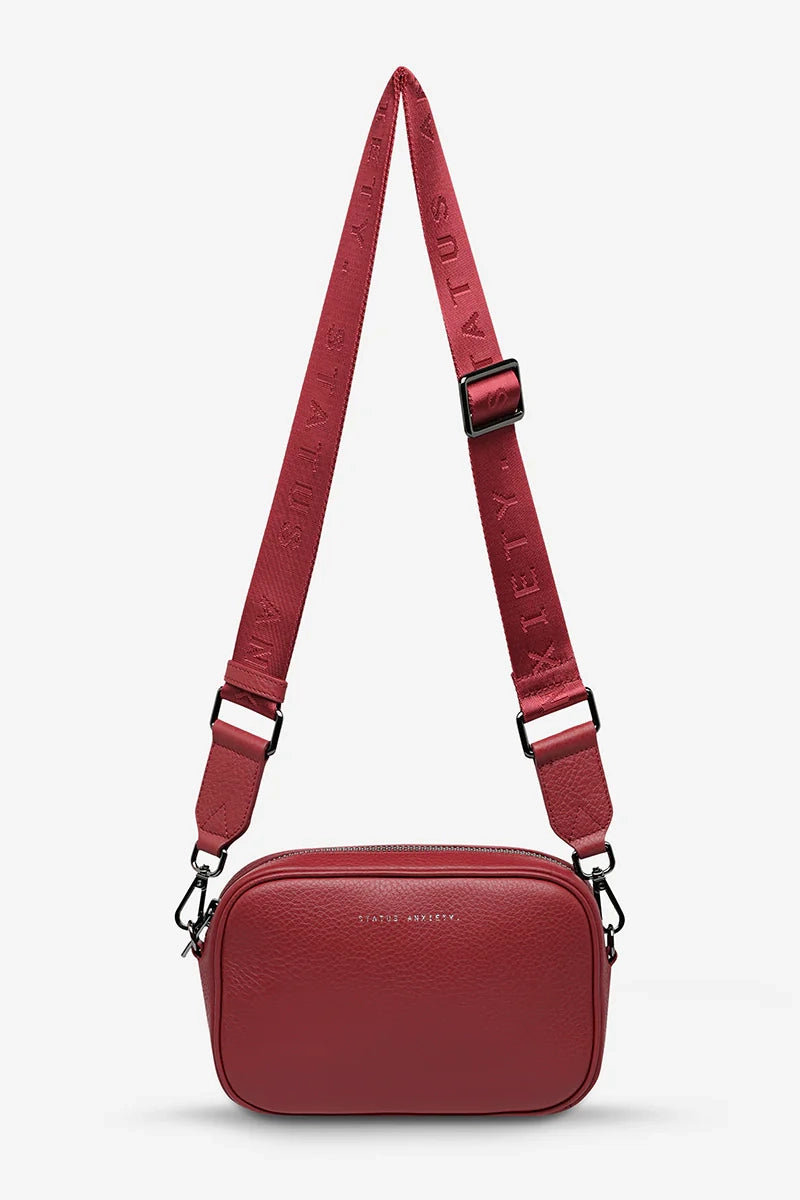 PLUNDER WITH WEB STRAP BAG (Rouge)