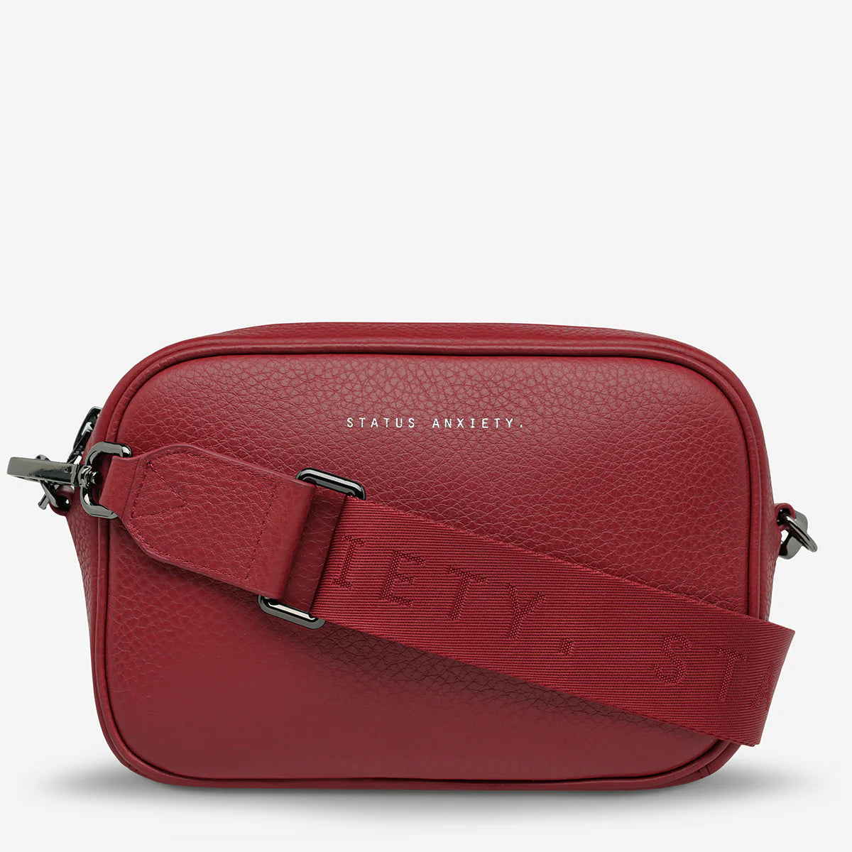 PLUNDER WITH WEB STRAP BAG (Rouge)