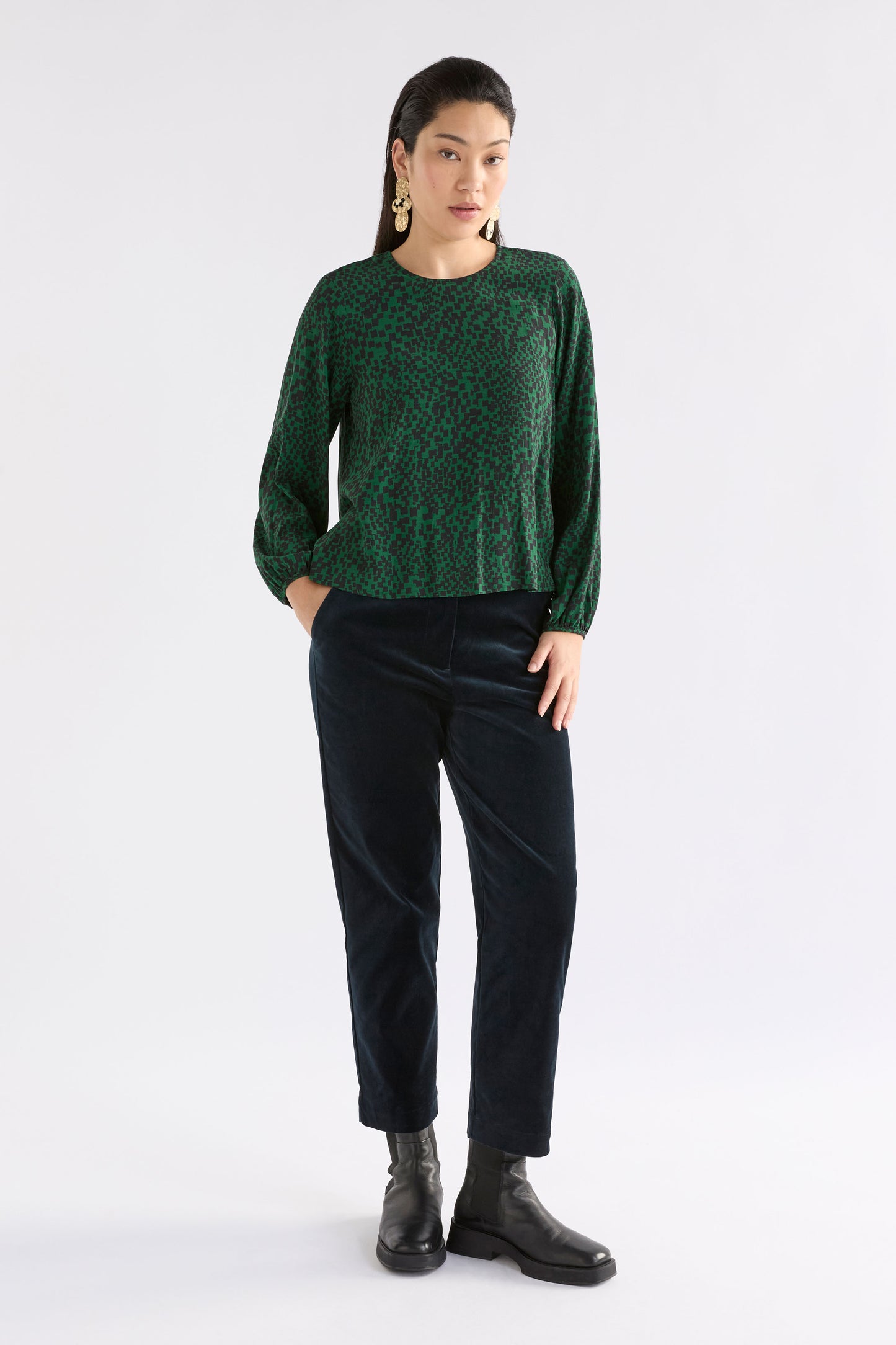 MURAA TOP (Green Sinda)