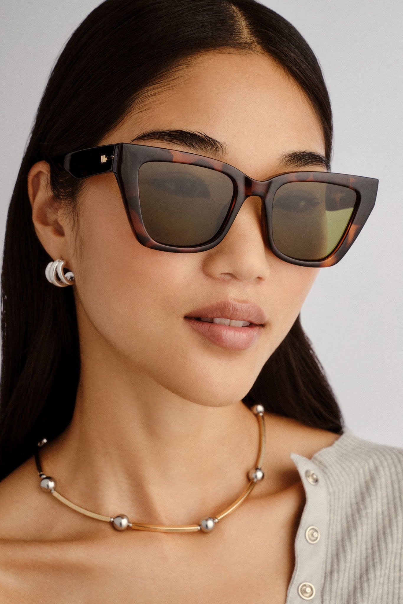 LE COEUR SUNGLASSES (Dark Tort)