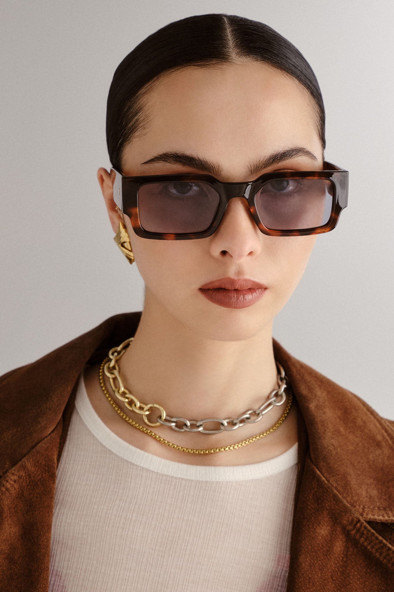 CONTEMPLATION SUNGLASSES (Super Dark Tort)