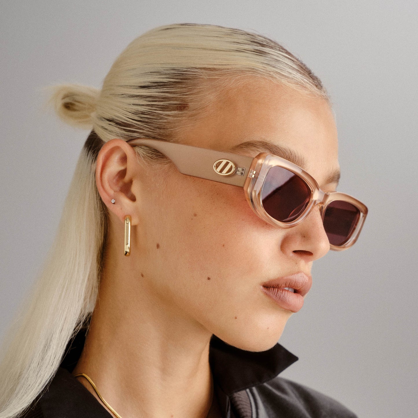 MONOPOLY SUNGLASSES (Pearl Champagne)