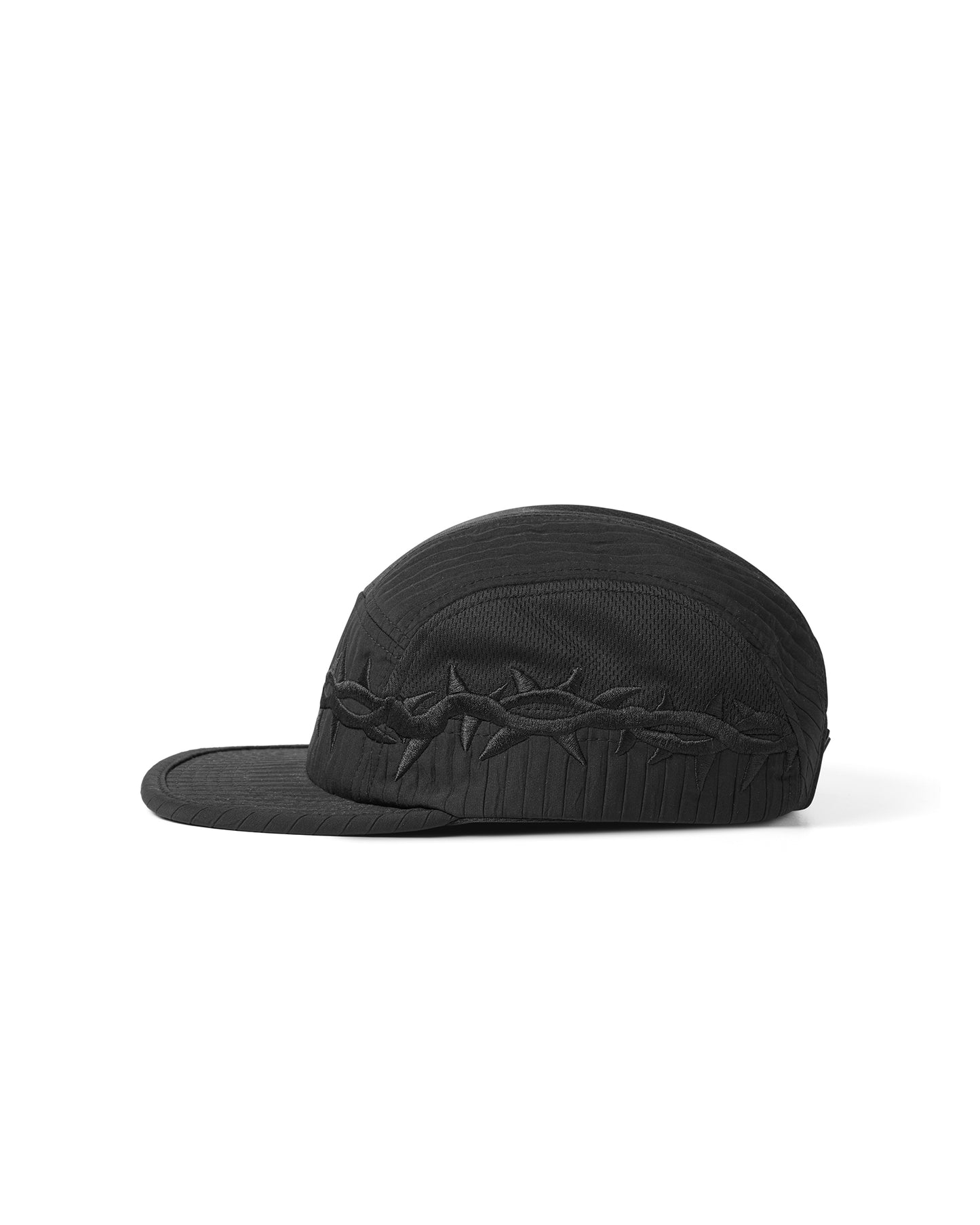 WIRED 5 PANEL CAP (Black)