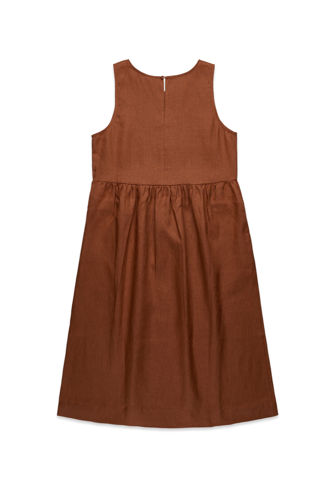 DORIS LINEN DRESS (Clay)