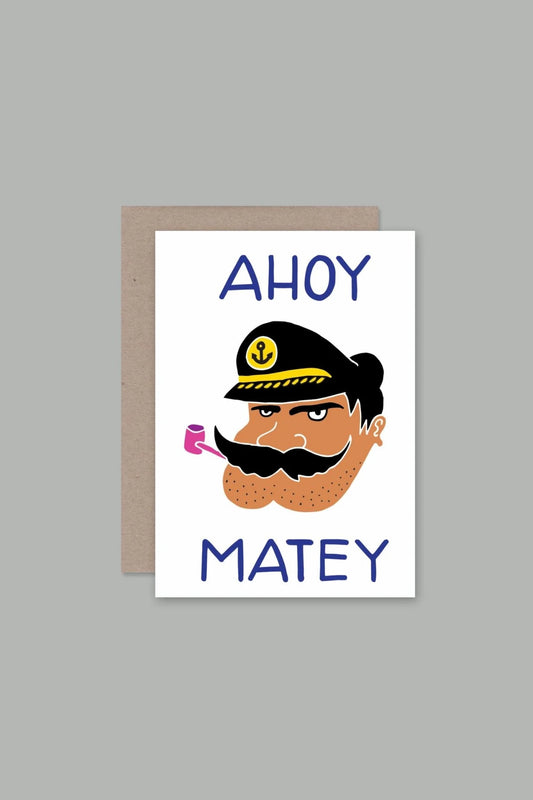 AHOY MATEY - CARD