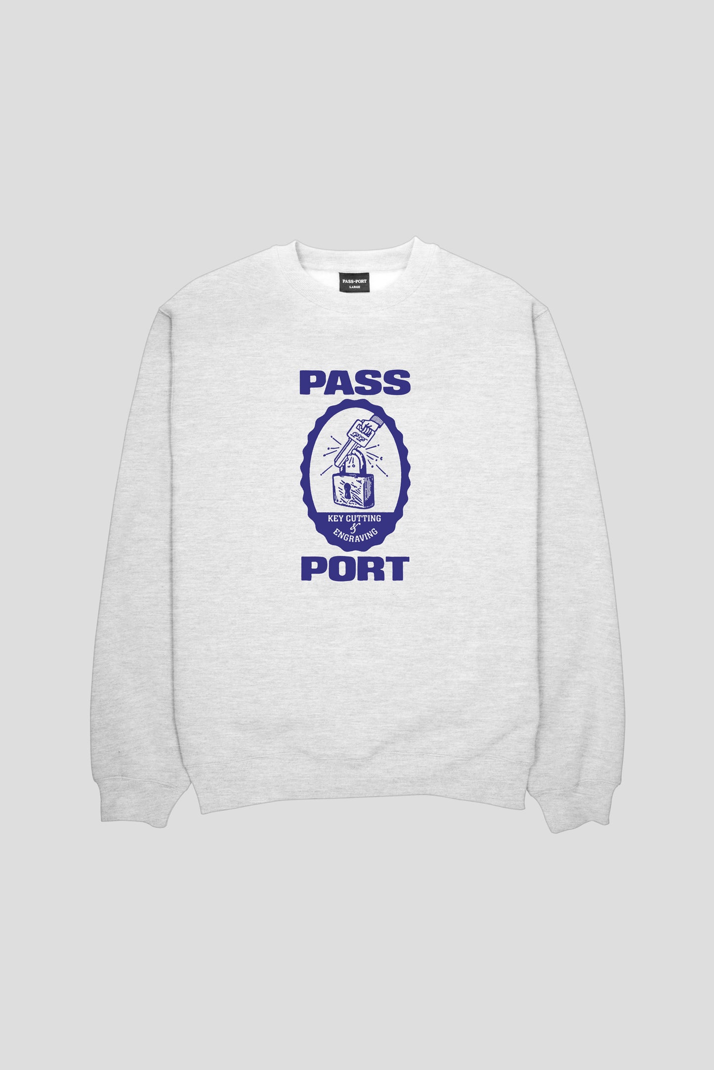 HERCU-LOCKS SWEATER (White Marle)