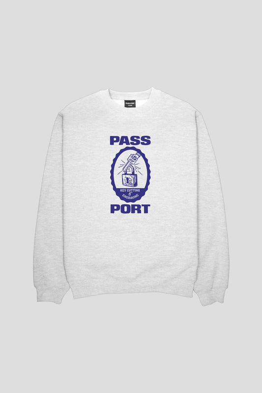 HERCU-LOCKS SWEATER (White Marle)