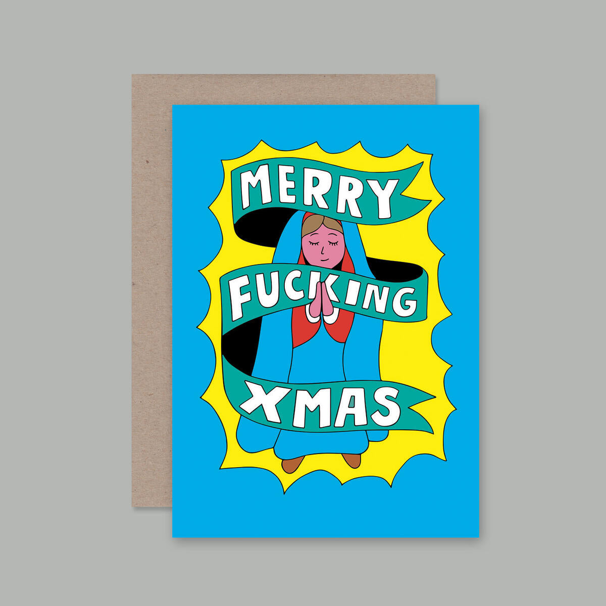 MERRY FUCKIN CHRISTMAS - CARD