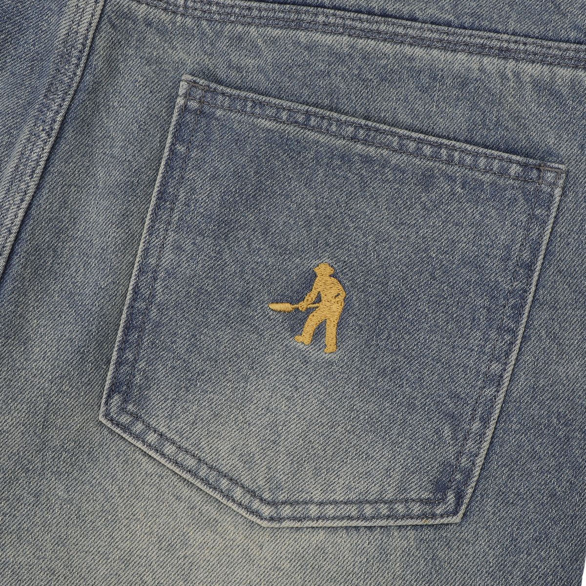 WORKERS CLUB STRAIGHT JEANS (Fade Grey)