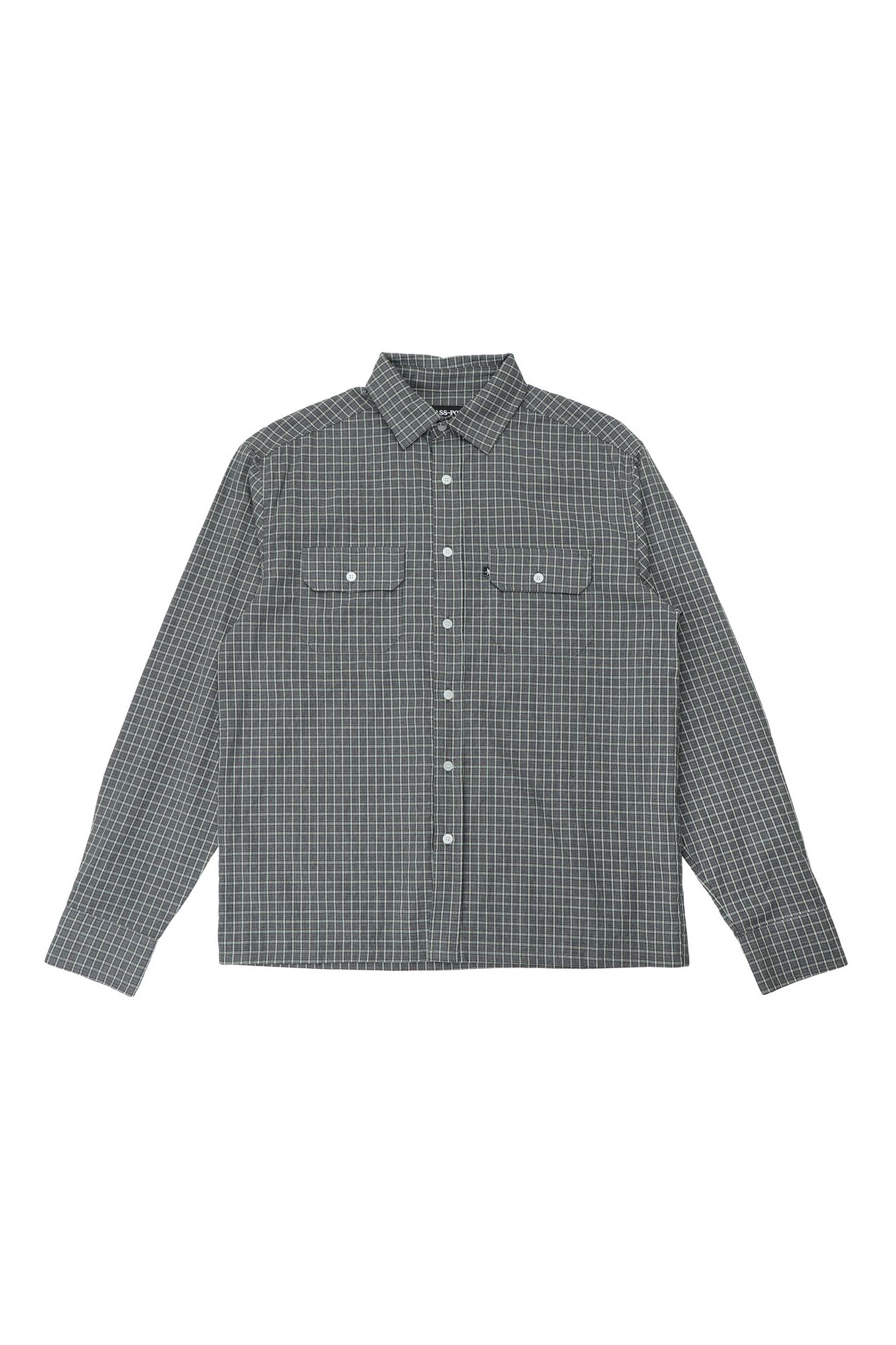 WORKERS CHECK LS SHIRT (Grey)