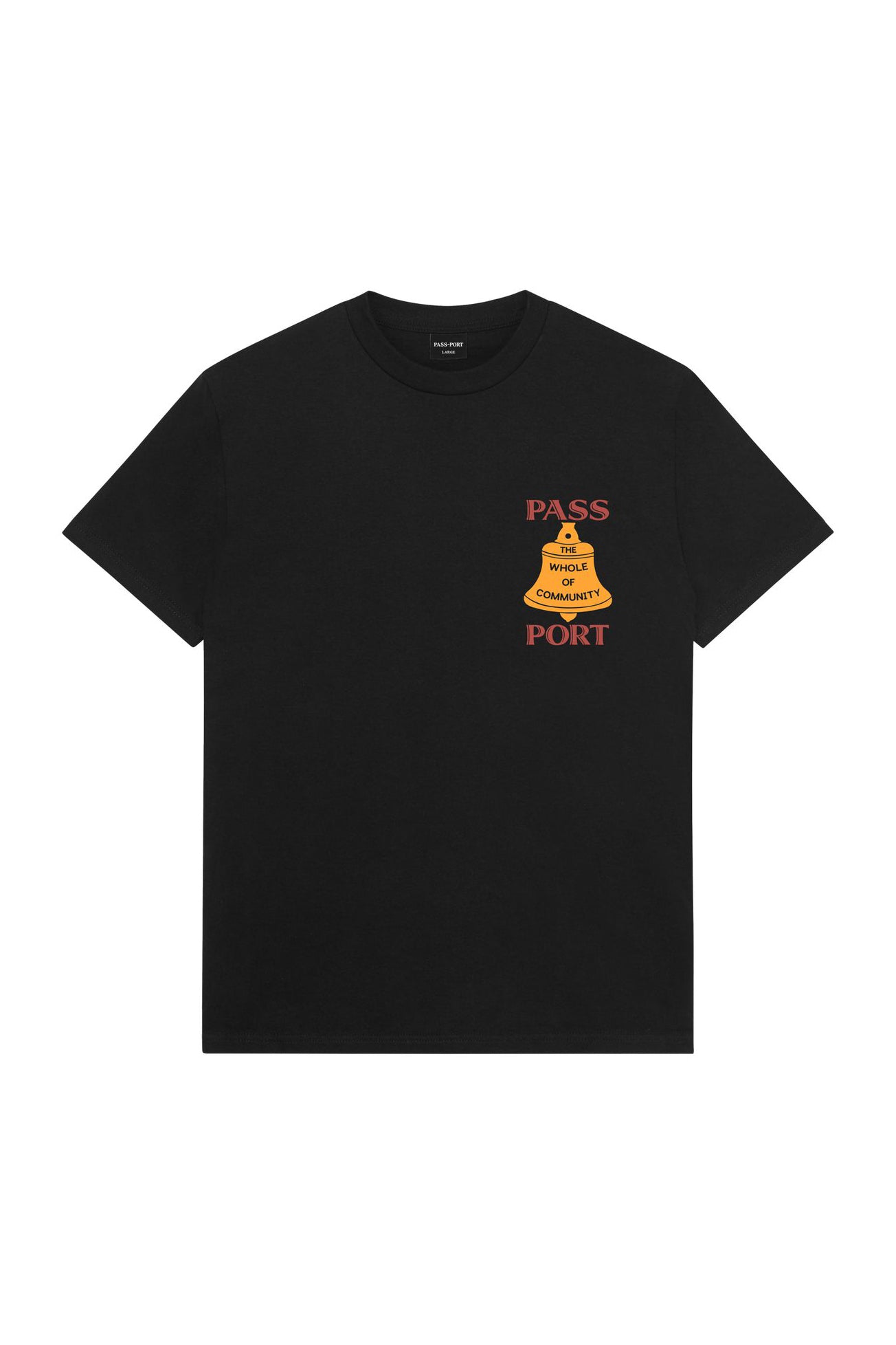 COMMUNAL BELL TEE (Black)