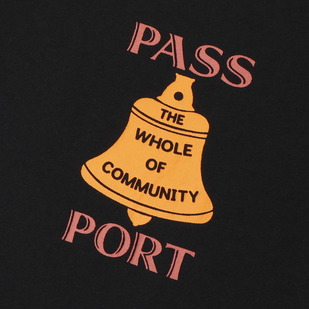 COMMUNAL BELL TEE (Black)
