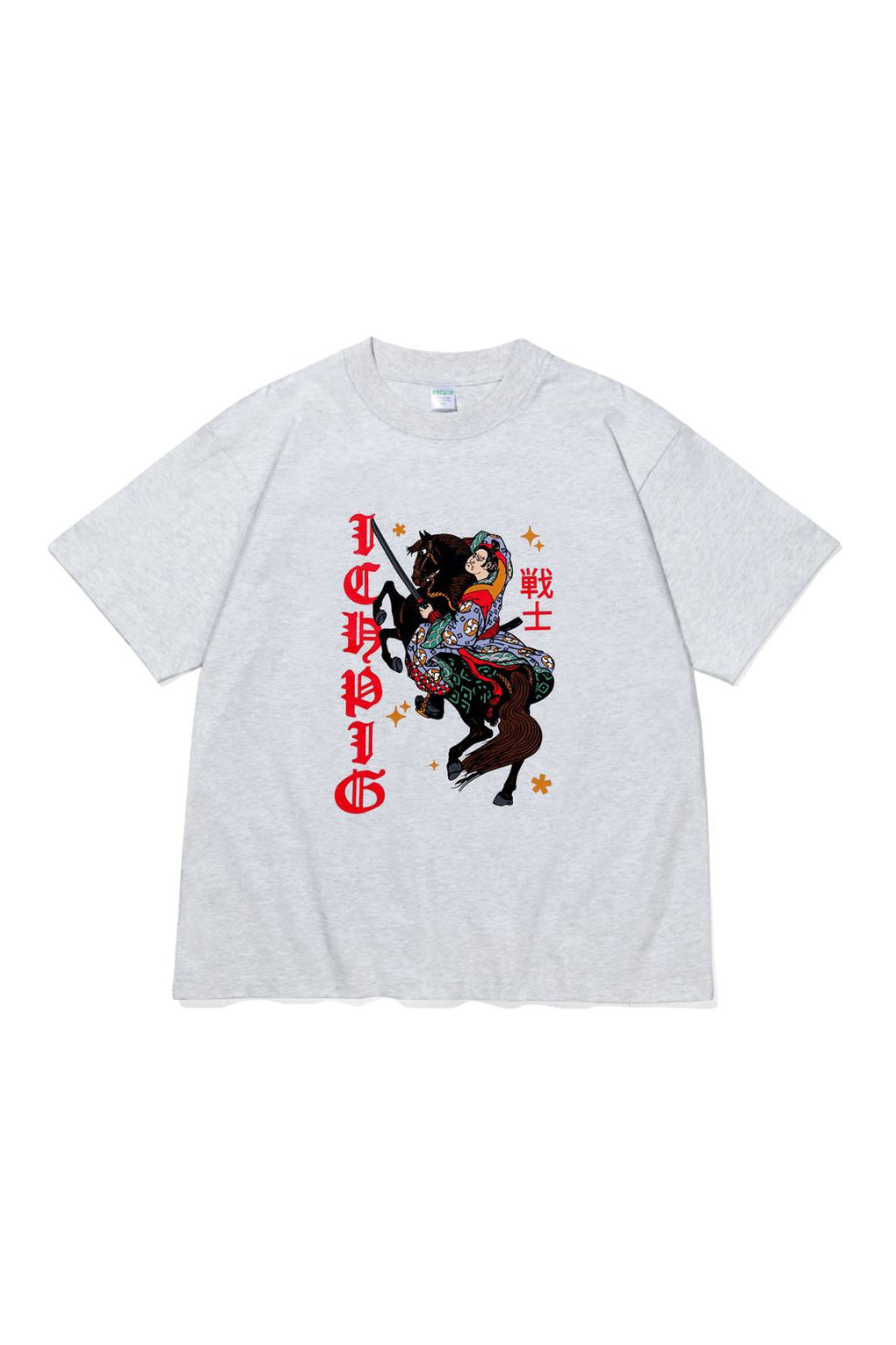 WARRIOR TEE (White Marle)