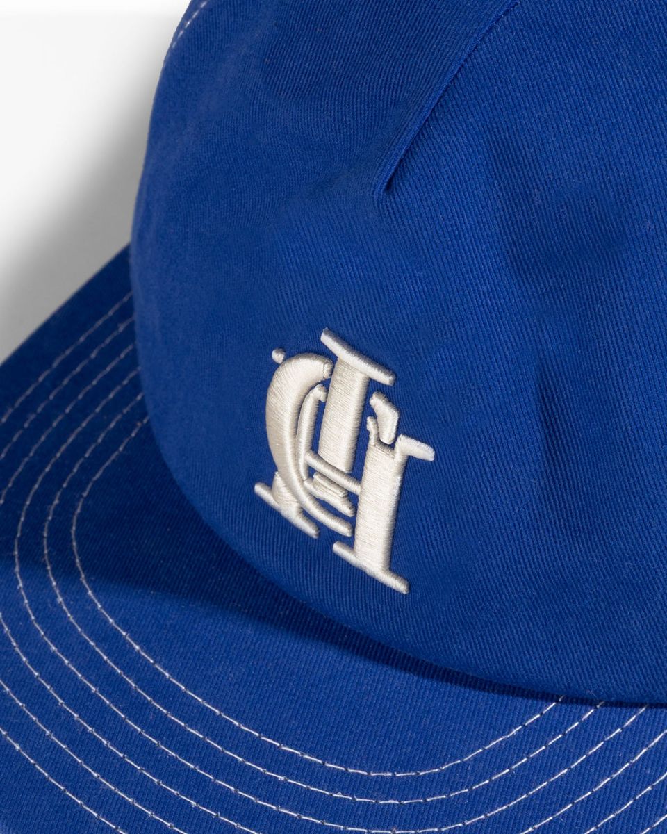 MONOGRAM BALL CAP (Royal Blue)