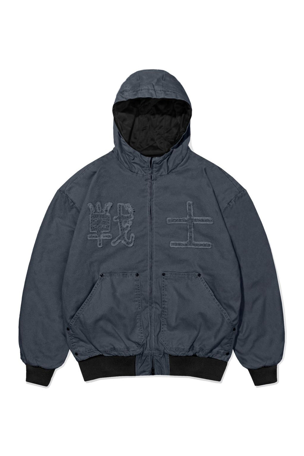 WARRIORS CANVAS JACKET (Vintage Black)